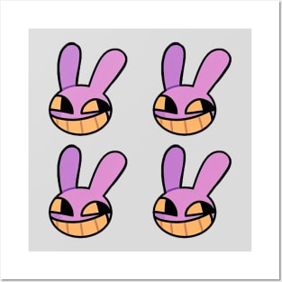 Jax Rabbit Sticker Collection TADC Posters and Art